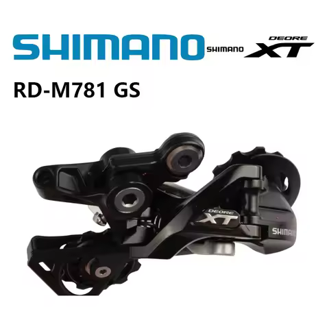 Shimano DEORE XT RD-M781-GS 10S/30S Rear Derailleur For MTB Mountain Bike Original Shimano Bicycle P