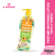 A Bonne Perfume Whitening Lotion 500ML - Papaya & Turmeric ( A119 )