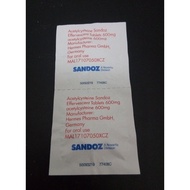 Acetylcysteine Sandoz 600mg, 1Strip Of 2pcs