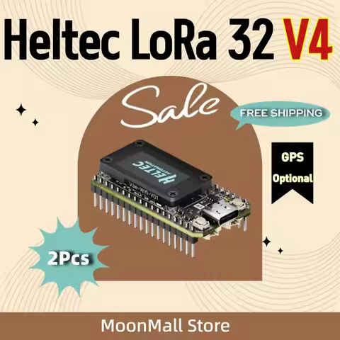 Heltec V4 WiFi LoRa 32 Dev Board ESP32-S3 SX1262 28dBm 16MB Flash 2MB PSRAM 0.96in OLED for IoT Mesh