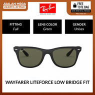 Ray-Ban  WAYFARER LITEFORCE  RB4195F 601S9A  Unisex Full Fitting  POLARIZED Sunglasses  Size 52mm