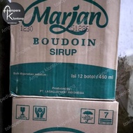 EF Sirup Marjan Boudoin Rasa Cocopandan/Melon 1 Dus (12 botol)