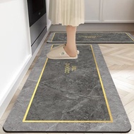 2023 Home Essentials Simple Kitchen Carpet Floor Mats Absorb Water Oil Absorbent Mats Bathroom Toilet Upholstery Disposable Washable Foot Mats