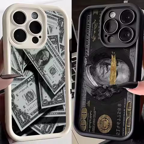 Black Bamboo Full-Coverage Banknote Design Phone Case For Oppo Reno13 Reno12 Reno 11 10 8 7 6 Z T F 