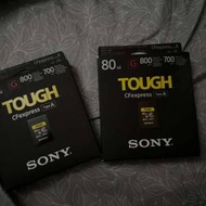 $900 包兩2張 99新 Sony CFexpress Type A CFA 記憶卡 80GB (CEA-G80T)