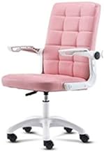 BJDST Computer Chair Gaming Chair Girl Heart Pink Net Red Chair Cute Princess Live Lifting Chair Swivel Chair