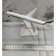 Emirates Diecast Airplane Toy with 18 Cm UK Iron Airplane Stand