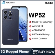 【In Local】Oukitel WP52 5G Rugged Smartphone Android14 16GB+256GB 6500mAh Mobile Phone 48MP NFC Cell 