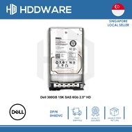 DELL 300GB 15K 6G SAS 2.5'' 512n HDD // H8DVC // ST9300653SS // 9SW066-150
