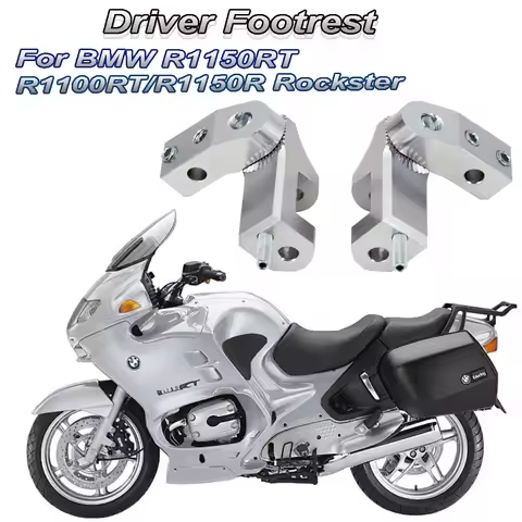 New Adjustable Driver Footrest Passenger Lowering Motorcycle For BMW R1150RT R1100RT R1150R Rockster
