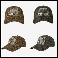 AEAE WEB LOGO LEOPARD CAP shipping from korea