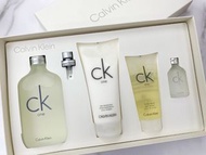限量Calvin Klein CK One Eau De Toilette 淡香水4件套裝禮盒