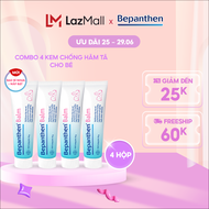 Bộ 4 tuýp kem chống hăm Bepanthen Balm dạng kem mỡ 30g/tuýp