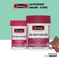 Swisse Co-Enzyme Q10 (CoQ10)150mg 50 / 180 Capsules | Prostate 50 Tabs | Men's 50+ Multivitamin 90 T