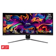# MSI MAG 341CQP QD-OLED Gaming Monitor - 34" 3440 x 1440 (UWQHD) 175Hz, 0.03ms FreeSync Curved Gami
