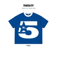 Boxy Twenty.2 T-Shirt - 5 GIRL - 100% Cotton - 280 GSM - TWENTY.20