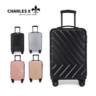 Best Quality Multi-color 20 Inch Silent Travel Luggage Bag 360° Rotation PC Lightweight Suitcase Wat