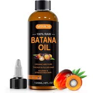 Raw Batana Oil for Hair Growth, 100% Natural Organic Botana Oil for Men & Women, Pure, Unrefined, En