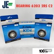 BEARING 6203 2RS (KEN) PCS/ 6203 2RS LAHER/