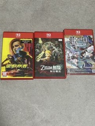 Switch game 薩爾達無雙封印戰記 cyberpunk 2077  符文工房龍之天地