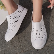 Great Native Hole Shoes Men and Women Nurse White Shoes Food Factory Special Shoes Seaside Vacation 