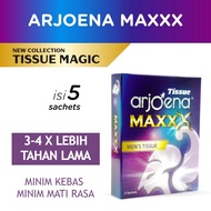 [PRIVASI] Arjoena Maxxx Tisu Tahan Lama Pria Dewasa - Isi 5