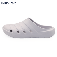 Hello Polo รองเท้าหัวโตผู้หญิงผู้ชาย ปิดหน้าเท้า รองเท้าแตะเพื่อสุขภาพ กันลื่น พื้นนิ่ม ผู้ที่มีปัญหาเท้าแบน รองช้ำ HP8019