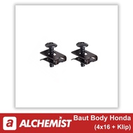 4x16 Screw Bolts + Honda Brand Automatic Motorcycle Clips 4x16 Screw Bolts and Honda Matic Clips