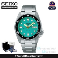 [Official Warranty] Seiko SRPK33K1 Men's Seiko 5 SKX Sports Automatic Tiffany Blue Dial Stainless Steel Strap Watch