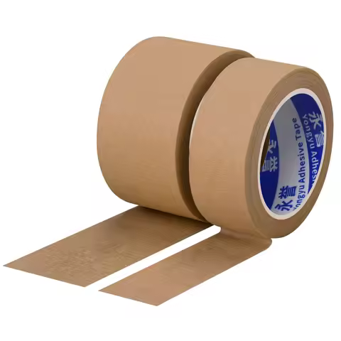 1 Rolls Brown Painter's Tape, Residue-Free, Easy-Removal Masking Tape for Home, Office, School, DIY 