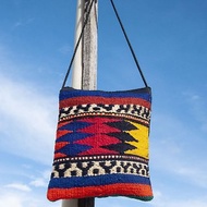 民族風側背包 手工織布側背包 kilim斜背包-土耳其地毯編織地毯包