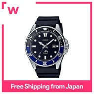 [Casio] CASIO Watch Diver Watch MDV-106B-1A1V Black x Blue Bezel Men's Overseas Model