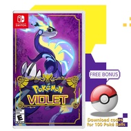 ✜ พร้อมส่ง NSW POKEMON SCARLET AND VIOLET + THE HIDDEN TREASURE OF AREA ZERO (เกม Nintendo Switch™ 🎮