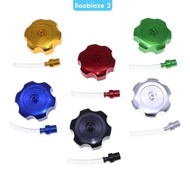 [baoblaze2] Aluminum CNC Elding Purifier Gas Tank Cap Practical Air Pressure Solution for ATV Dirt B