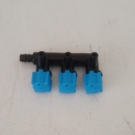 3-Prong Air Tap UNITbiru 3-Hole Aerator Tap 3-Way Aerator Air Regulator Tap