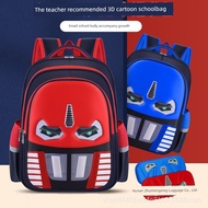 bag sekolah backpack woman Beg sekolah robot Marvel budak lelaki kelas pertama dan ketiga Bumblebee 