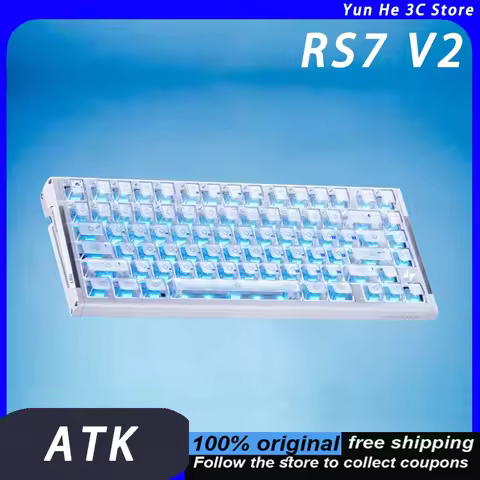 ATK RS7 V2 Keyboard Magnetic Switch Gaming Esports-Grade Wired Universal Desktop Compatibility Custo