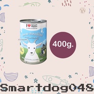 I Love SmartHeart Sterilised goat mike นมแพะ สตอริไลส์ สำหรับลูกสุนัขและลูกแมว 400 ml.