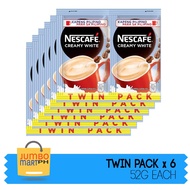 NESCAFE CREAMY WHITE COFFEE TWIN PACK 52G / SET OF 6