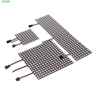 GIVEN Pixels Led Panel DC5V Colorful RGB LED WS2812B 8x8 16x16 8x32 WS2812 Matrix Panel Light