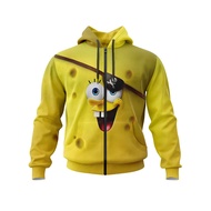 Men's Adult Hoodie Jacket Children's AnimationWanita The Spongebob Movies Search For Squarepants Bik