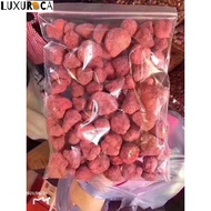 【现货已经包好1包包100g】冻干草莓 草莓干 草莓脆现货🍓 草莓干 Freeze Dried Strawberry Wholesale Baking 1kg 冻干草莓粒