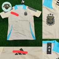JERSEY BOLA CELANA STELAN ARGENTINA TRAINING PREMATCH GRADE ORI IMPORT 2024 2025