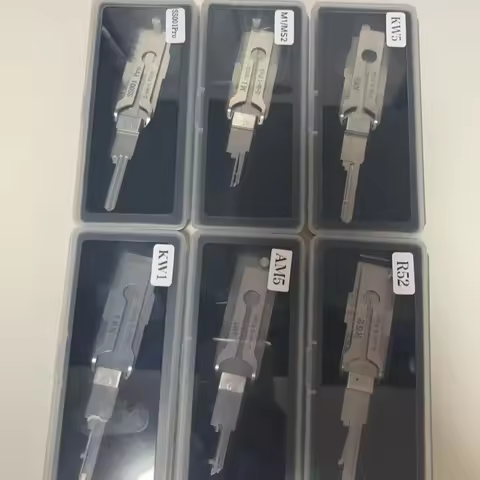 Lishi 2 in 1 Tool SS001pro SS002pro KW5 SC1 SC4 SC20 M1/MS2 AM5 TE2 SS002R R52 KW1 Locksmith Tools f