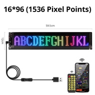 {HISDFHGBDFR} Smart APP Bluetooth Programmable LED Panel Pixels Matrix Display Car Advertising Light
