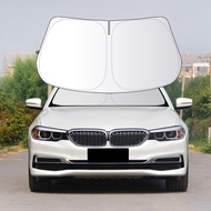 Front Windshield Sun Shade Custom Fit Compatible for BMW 5 Series 528i 535i 530i 525i 540i 520i 530e