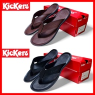 KICKERS LEATHER FLIP-FLIP SANDALS KICKERS MEN'S SANDALS EID SANDALS/ MEN'S LEATHER DISTRO SANDALS KI
