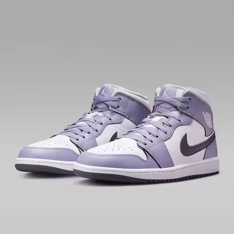 Nike Official Genuine AIR JORDAN 1 Men's Mid-Top Performance Basketball Shoes DQ8426-145