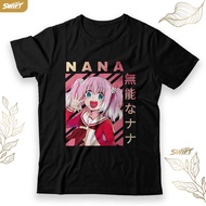 T-SHIRT waifu Nana hiiragi - Munou na nana anime TSHIRT DISTRO CLOTHES