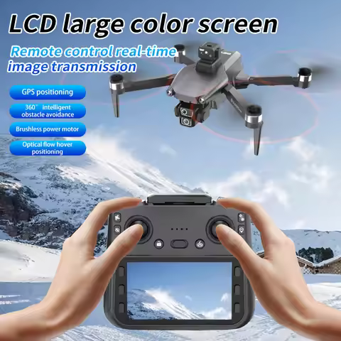 L600-1PRO GPS 5G 4K wide-angle 4.5-inch LCD large color screen laser obstacle avoidance mini drone m